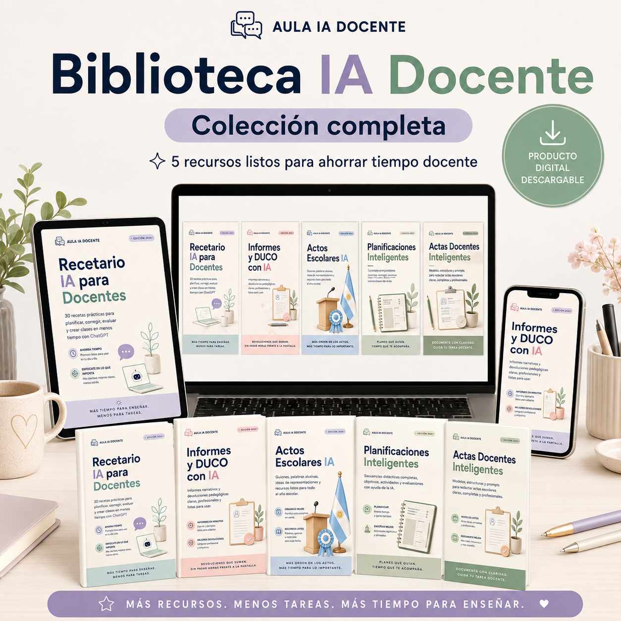 Biblioteca IA Docente — Coleccion Completa