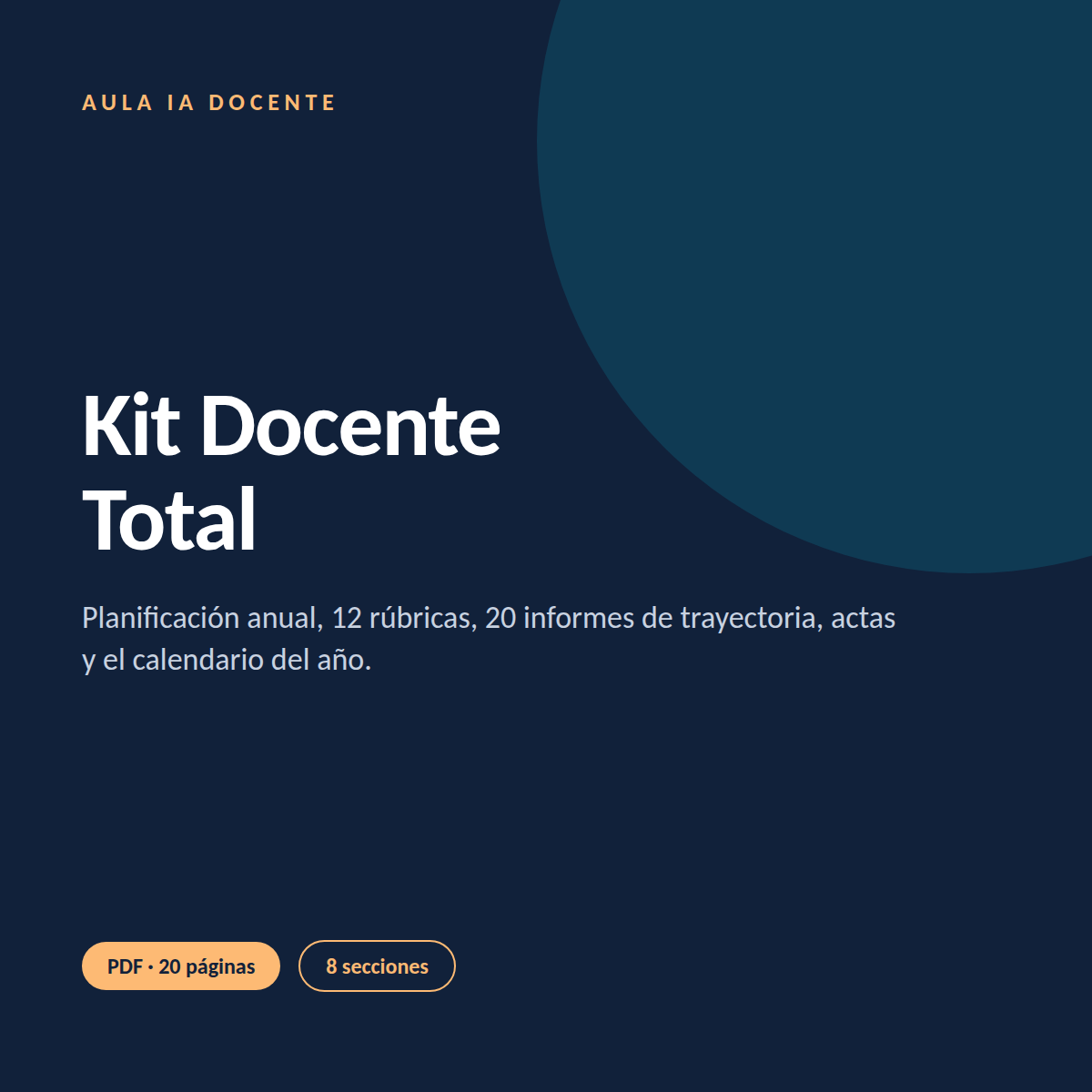 Kit Docente Total — Planificación Anual